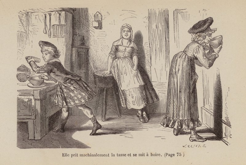 Illustration pour Un Bon Petit Diable - Horace (after) Castelli