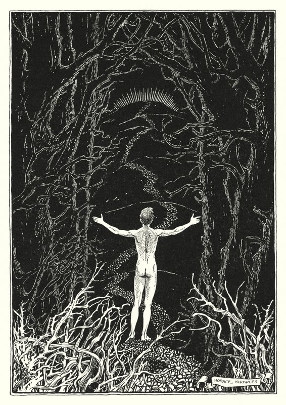 Illustration du Sermon sur la montagne (gravure) - Horace J. Knowles