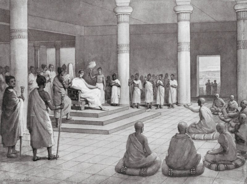 Le roi Milinda pose des questions, 140 av. J.-C. - Horace van Ruith