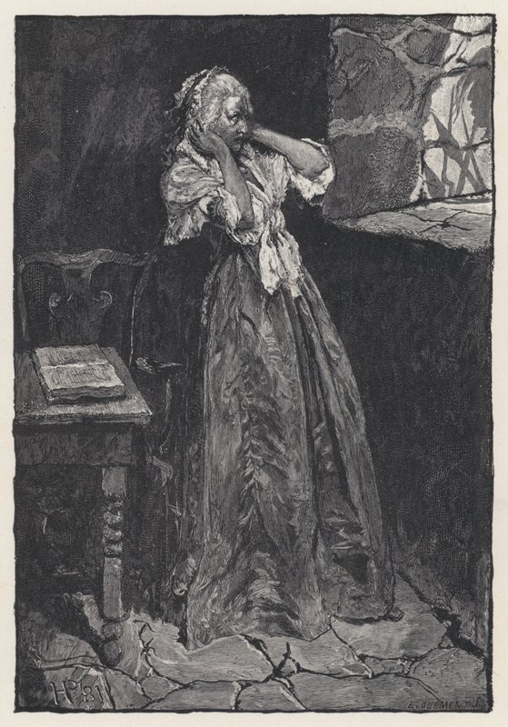 Marie Antoinette en prison dans la Tour du Temple - Howard (after) Pyle