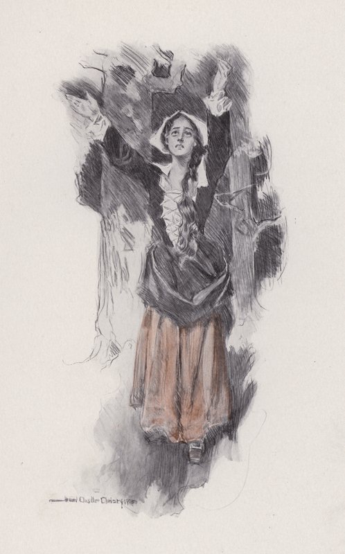 Illustration pour Évangéline, Un Conte d
