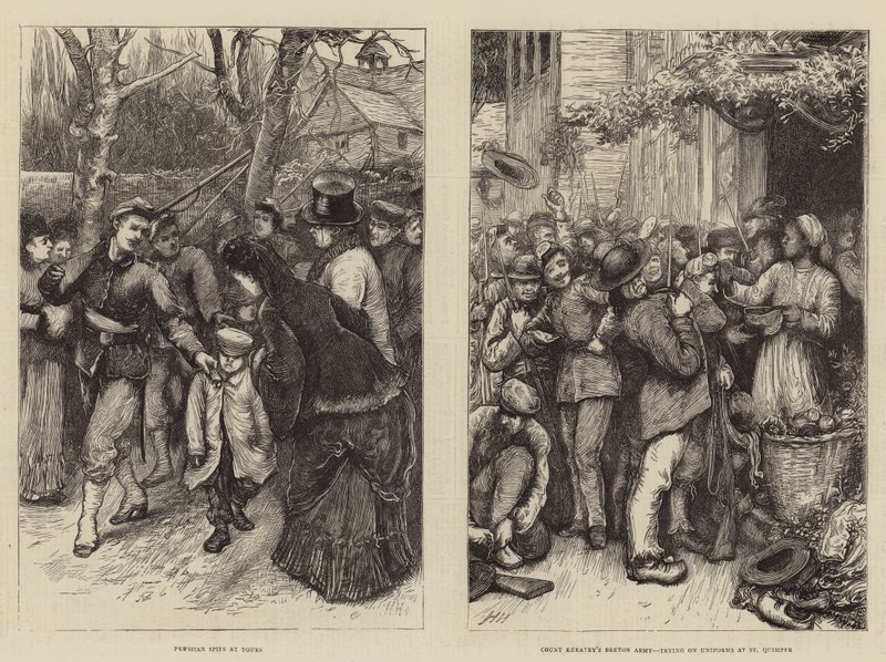 Scènes en France - Hubert von Herkomer