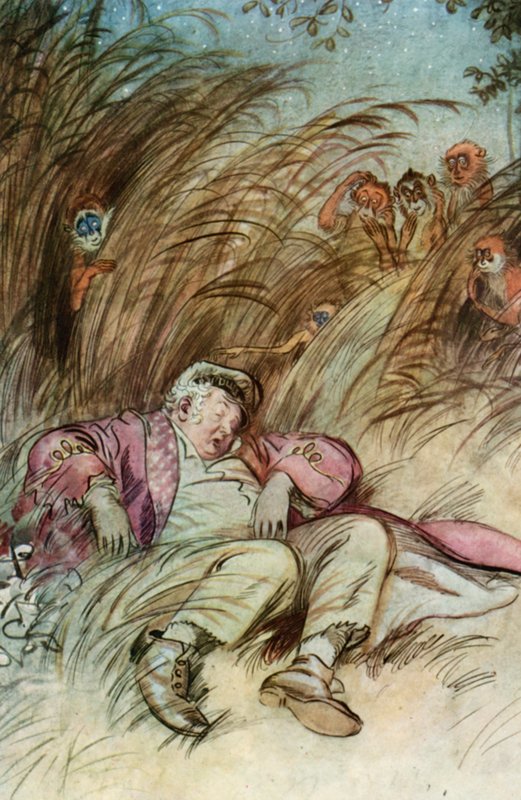 Illustration pour Le Admirable Crichton de J M Barrie - Hugh Thomson