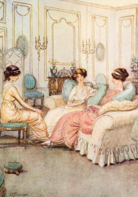Illustration pour J M Barries The Admirable Crichton - Hugh Thomson