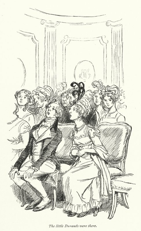 Illustration pour Persuasion de Jane Austen - Hugh Thomson