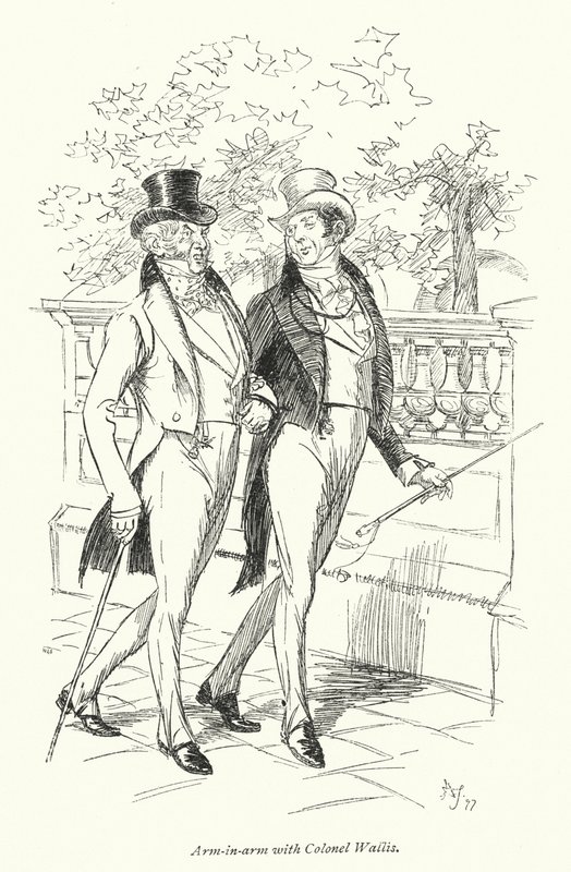 Illustration pour Persuasion de Jane Austen - Hugh Thomson