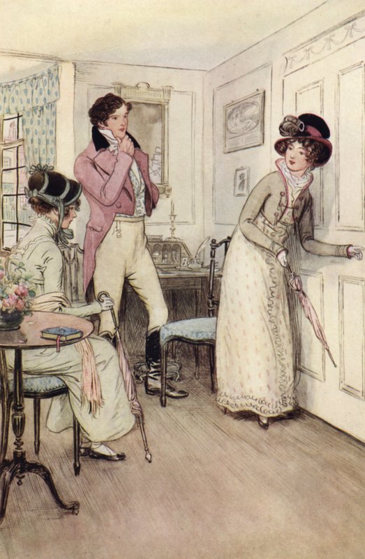 Illustration pour Quality Street - Hugh Thomson