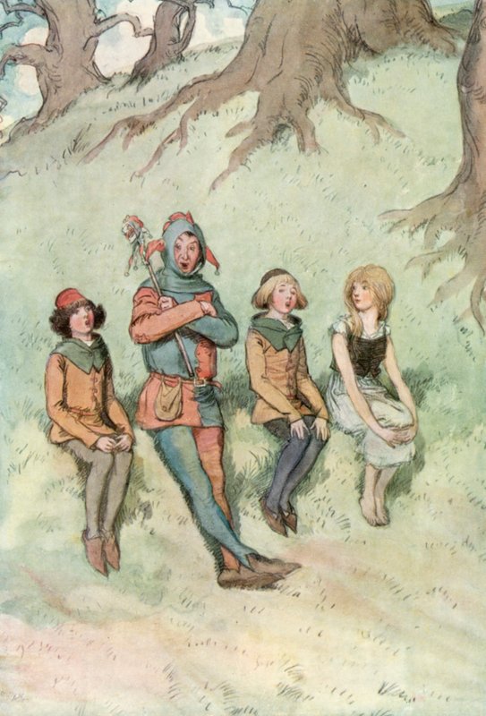 Illustration pour Comme il vous plaira de Shakespeare - Hugh Thomson