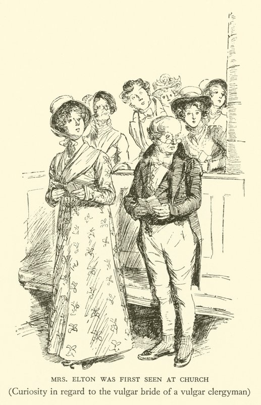 Mme Elton a été vue pour la première fois à l