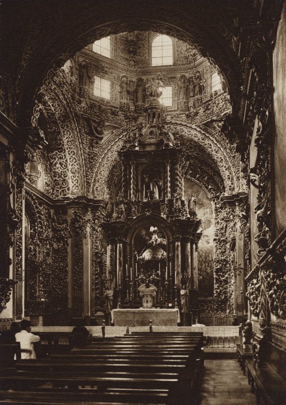 Mexique : Puebla, chapelle de l