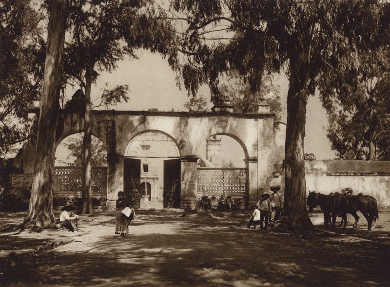 Mexique : Xochimilco, entrée de l