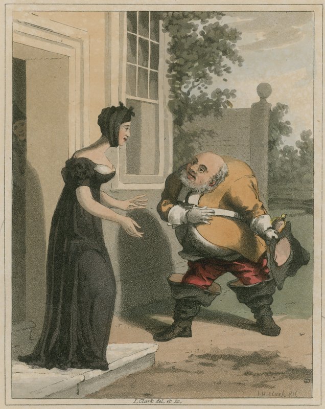 Illustration de Hudibras par Samuel Butler - I Clark