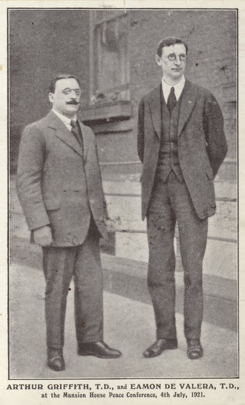 Arthur Griffith et Eamon de Valera - Irish Photographer