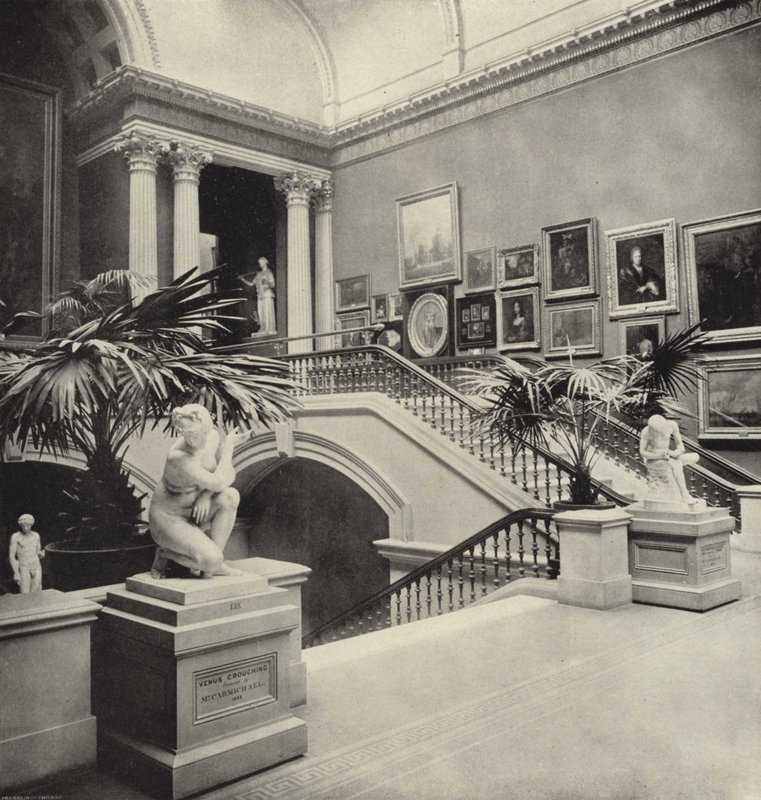 Escalier de la Galerie Nationale, Dublin - Irish Photographer