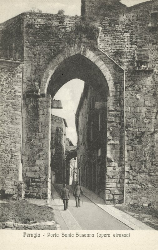 Pérouse, Porta Santa Susanna - Italian Photographer