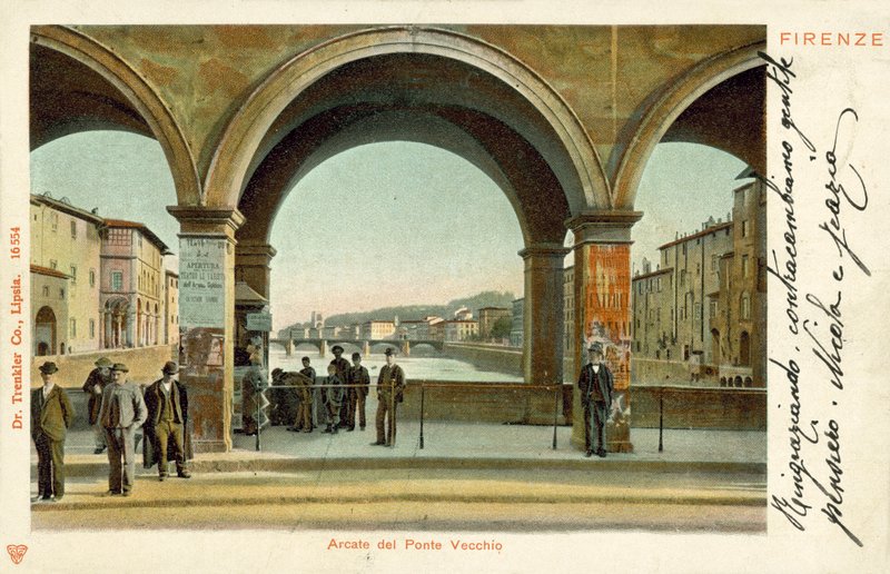 Arcade du Ponte Vecchio, Florence - Italian Photographer