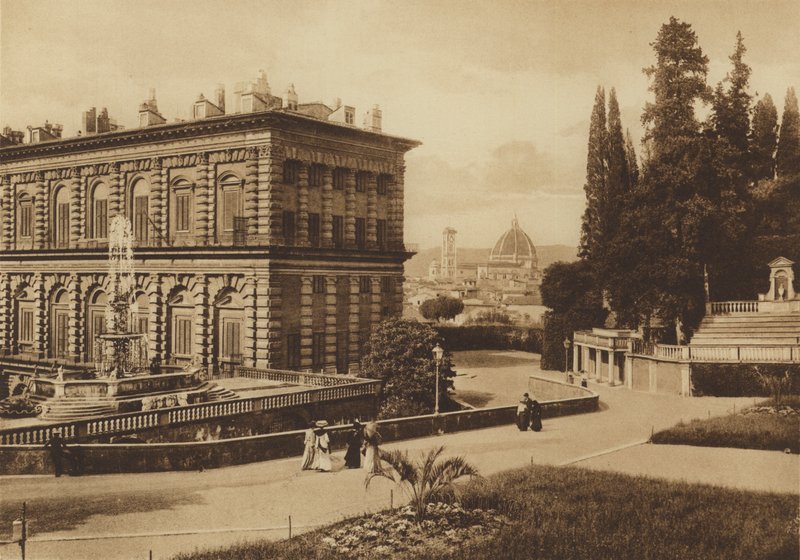 Florence : Palazzo Pitti, Partie Postérieure - Italian Photographer
