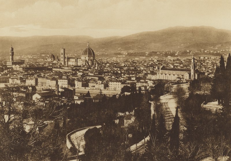 Florence : Panorama de Florence vu de S Miniato al Monte - Italian Photographer