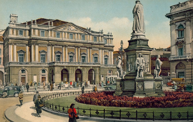 Milan / Milan : Teatro alla Scala (photo couleur) - Italian Photographer
