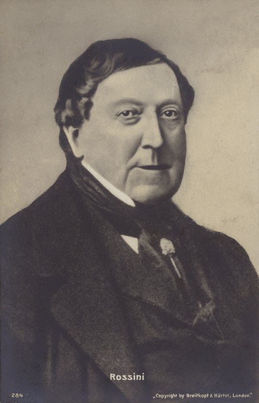 Portrait de Gioachino Rossini - Italian Photographer