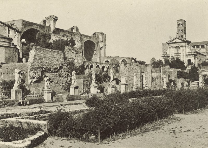 Forum romain, basilique de Constantin, temple de Romulus et maison des Vestales - Italian Photographer