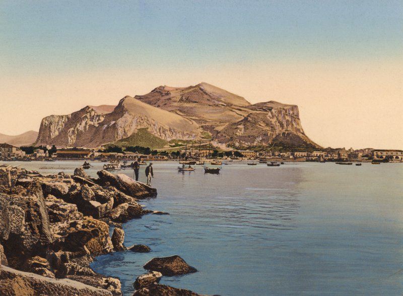 Sicilia / Sicile : Monte Pellegrino (photo couleur) - Italian Photographer