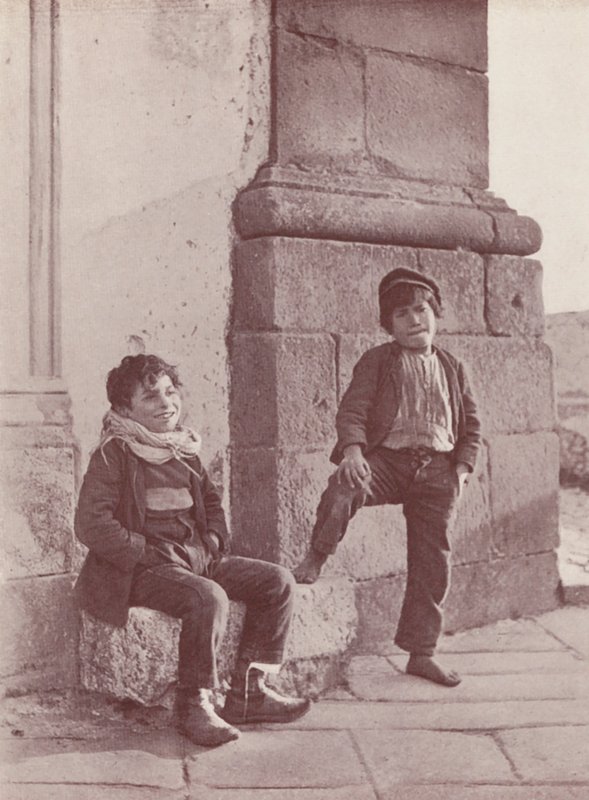 Sicile : Garçons siciliens de l