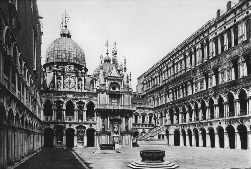 Venise, Palais des Doges, La Cour - Italian Photographer