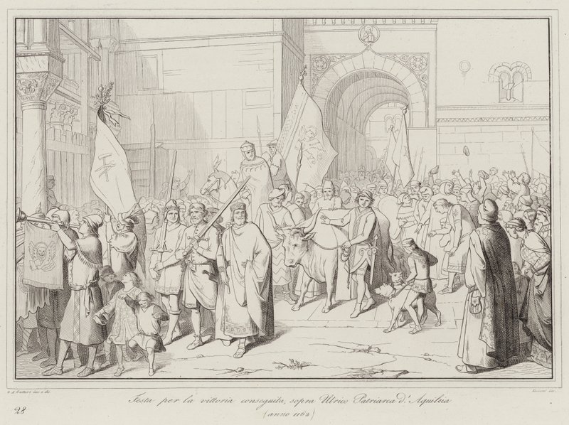 Fête pour la victoire obtenue sur Ulrico, patriarche d