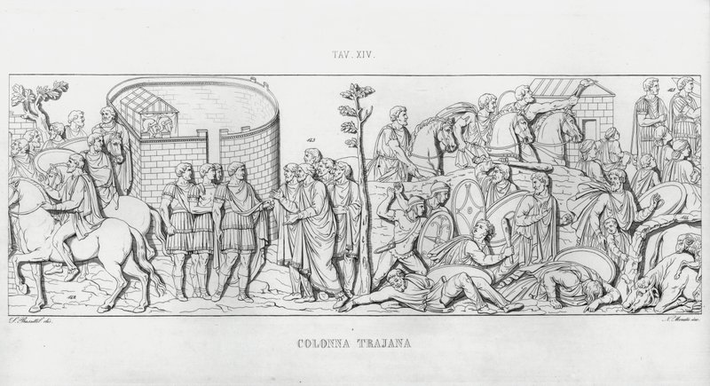 La Colonne Trajane - Italian School