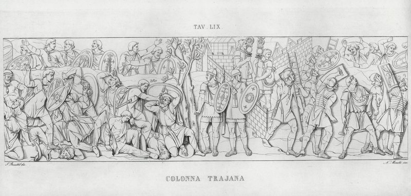 La Colonne Trajane - Italian School