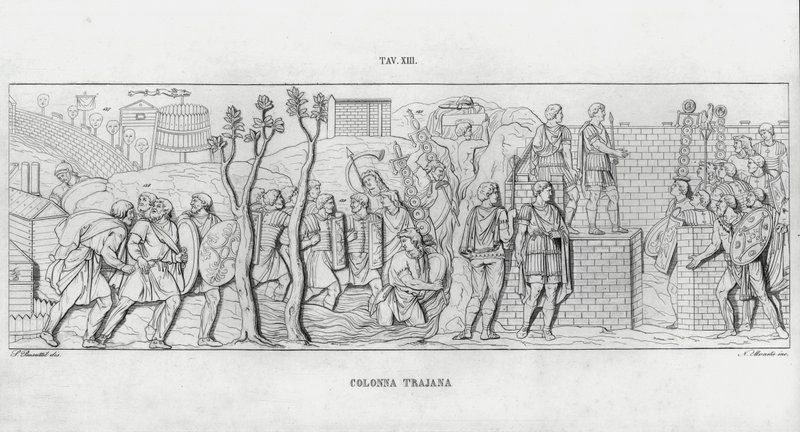 La Colonne Trajane - Italian School