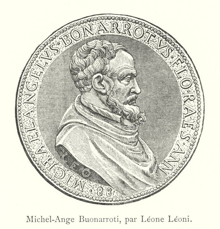 Michel-Ange Buonarroti, par Leone Leoni - Italian School