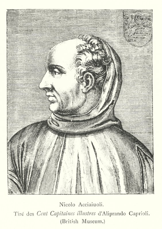 Nicolo Acciaiuoli, Tiré des Cent Capitaines illustres d
