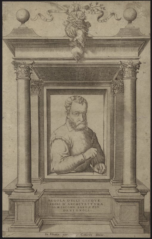 Portrait de Giacomo Barozzi da Vignola - Italian School