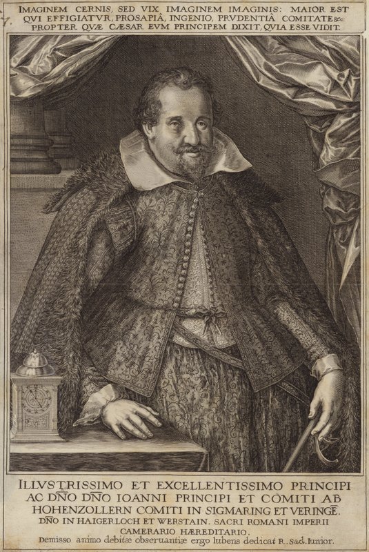 Portrait du prince Jean de Hohenzollern-Sigmaringen - Italian School