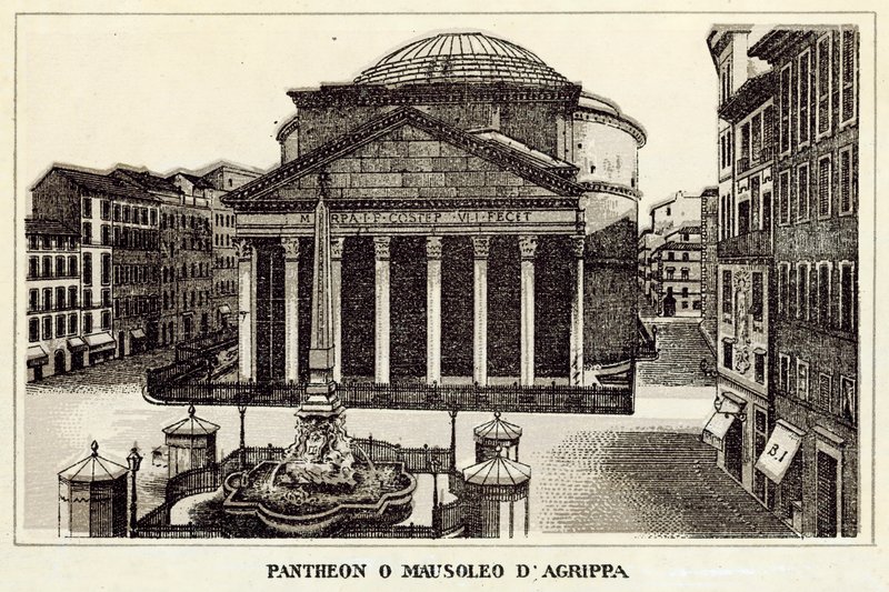 Rome : Panthéon ou Mausolée d