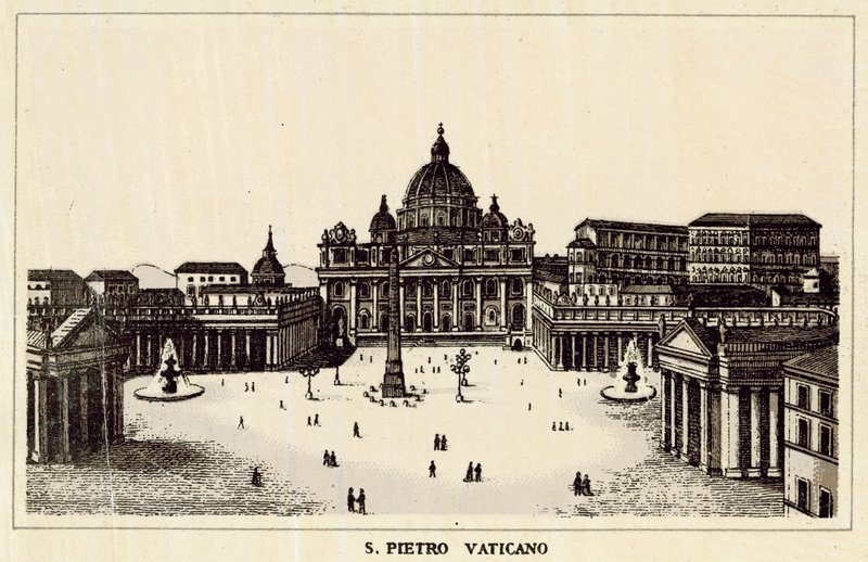Rome : Saint-Pierre du Vatican - Italian School