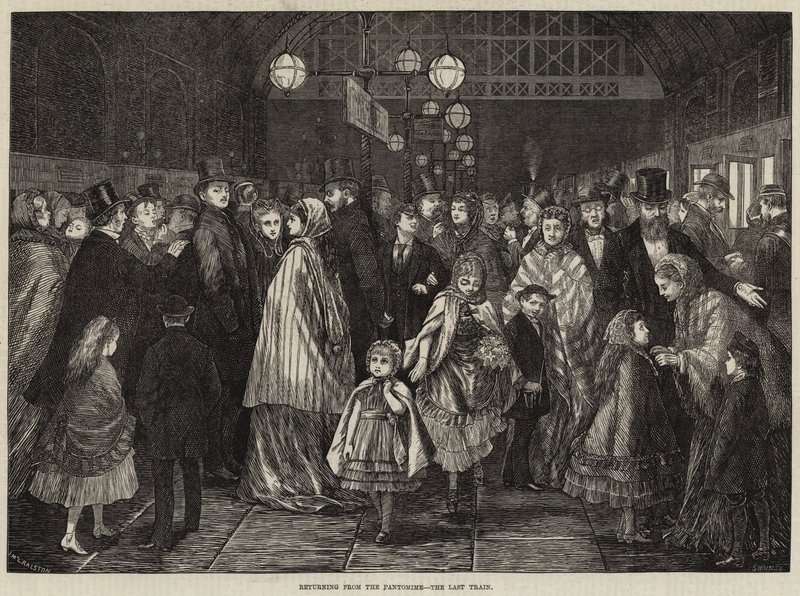 Retour du pantomime, le dernier train - J.M.L. Ralston