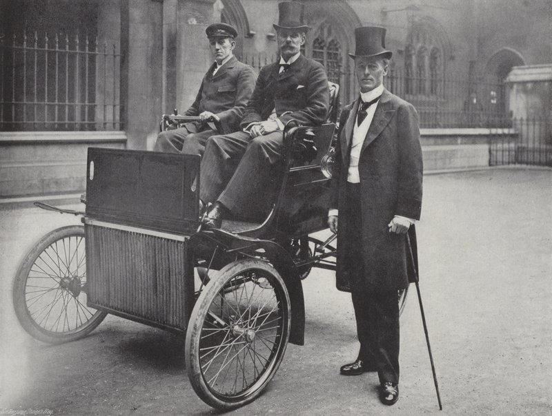 Sir J. Dickson-Poynder, Bart., et Major Seely - J. Benjamin Stone