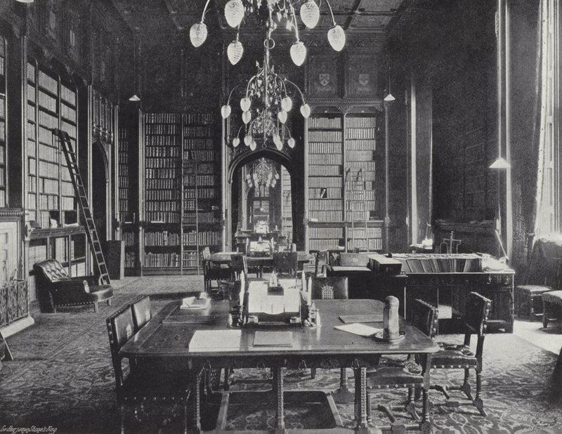 La bibliothèque de la Chambre des lords - J. Benjamin Stone