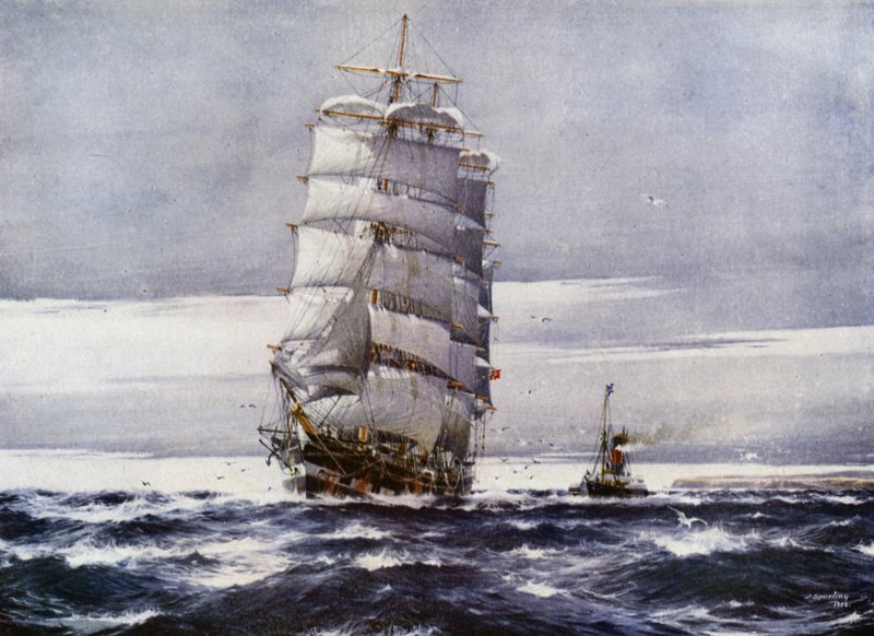 Navires Clippers : Carlisle Castle - Jack (after) Spurling