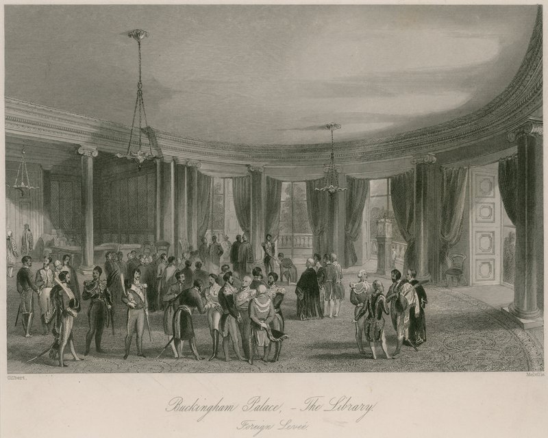 Palais de Buckingham, la bibliothèque, Foreign Levee - Jacob van der Heyden