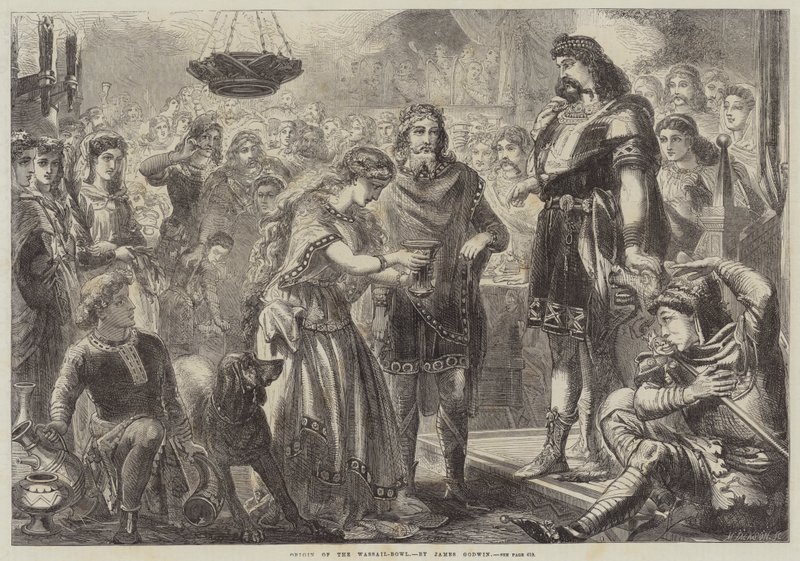 Origine du bol de Wassail - James Godwin