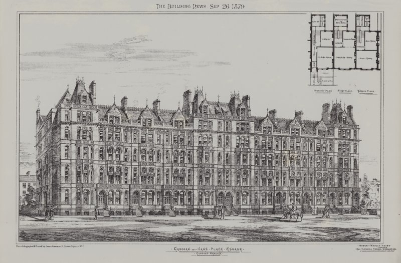 Cadogan Terrace, Cadogan et Hans Place Estate, Chelsea, 1879 - James Akerman