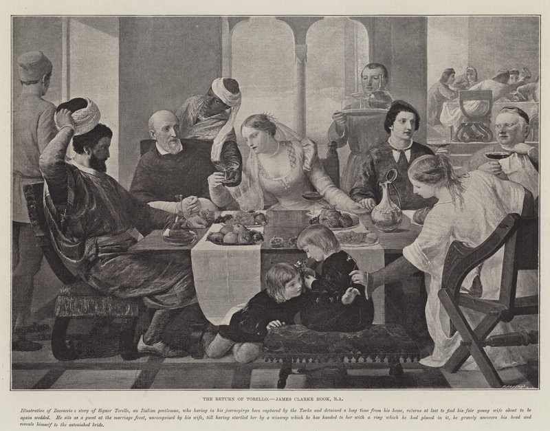 Le Retour de Torello - James Clarke Hook