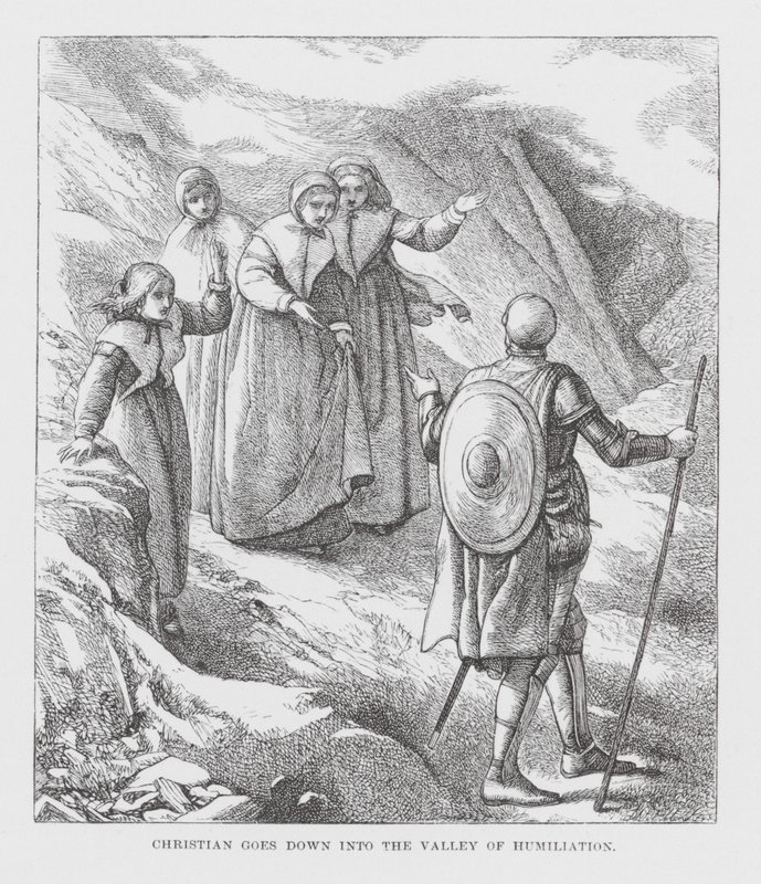 Christian descend dans la Vallée de l