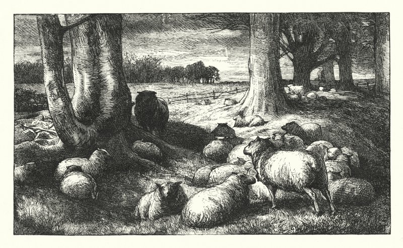Élégie écrite dans un cimetière de campagne - James Dawson Watson