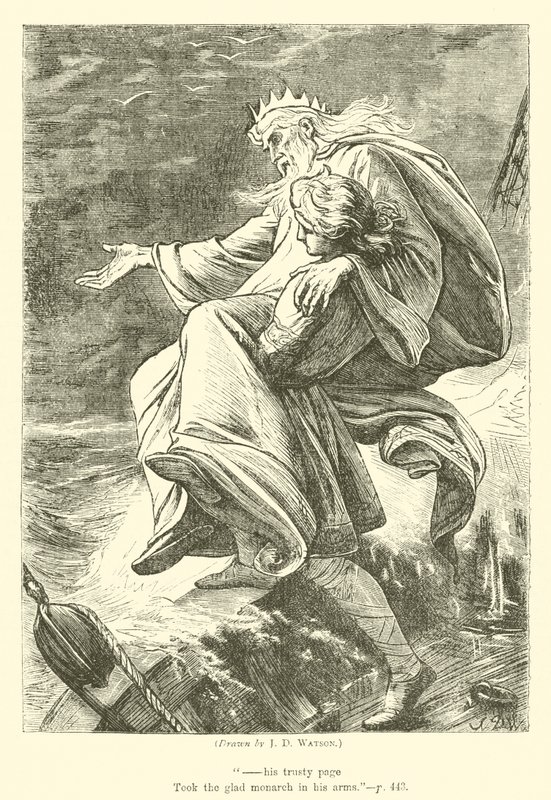 Le Roi de la mer - James Dawson Watson