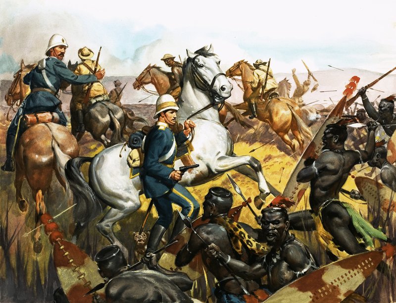 Louis Napoléon, prince impérial, sur le point d